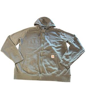 Carhartt Force Olive Relaxed Fit Hoodie Men’s Large Tall